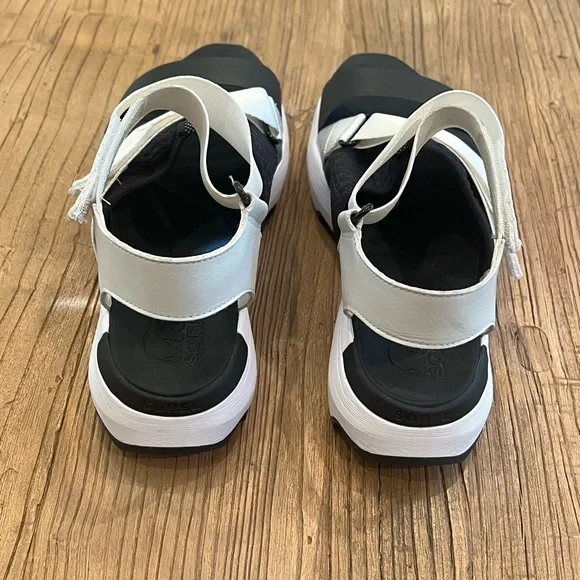 Sorel Kinetic Impact Black, Beige, and White Women's Size 8 Sandals EUC - Picture 8 of 13